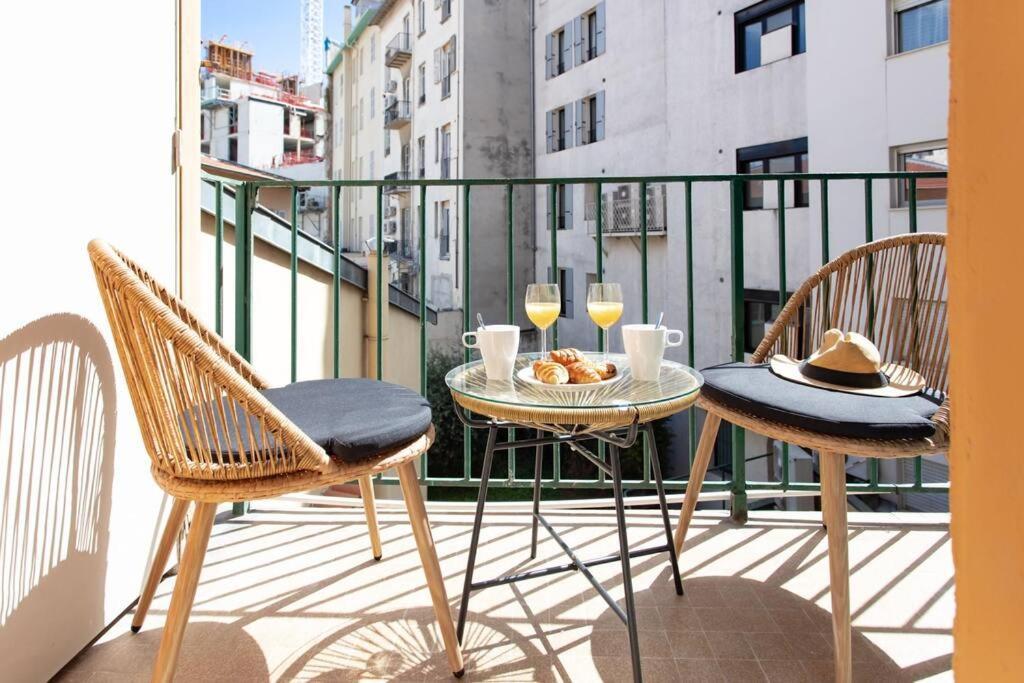 L19 1Bdr Massena Central 2Mins Sea/Promenadeac/Balcony Nice Exterior photo